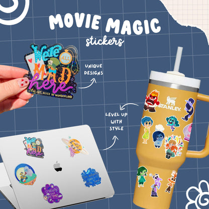 Hunchback Quote Sticker for Laptop Water Bottle Decor Mirror Glossy Vinyl Today Is a Good Day to Try Disney Movie Decal Gift for Fans for