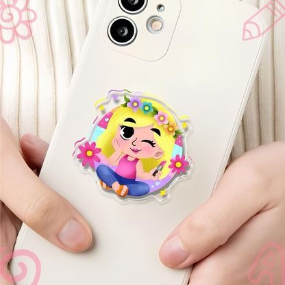 Lizzie McGuire Costume Airbag PopSocket - Disney Channel Y2K Phone Grip
