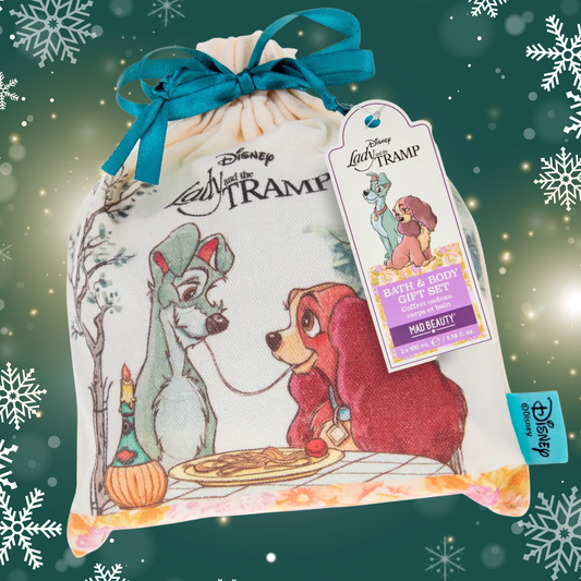 Lady and the Tramp Self-Care Set – Wildflower Body Wash, Lotion & Glitter Sticker