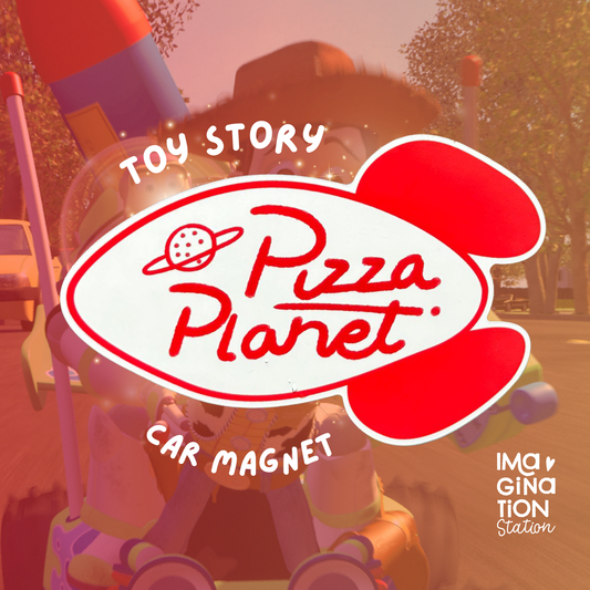 Pizza Planet Car Magnet | Toy Story Disney Pixar Vehicle Decal