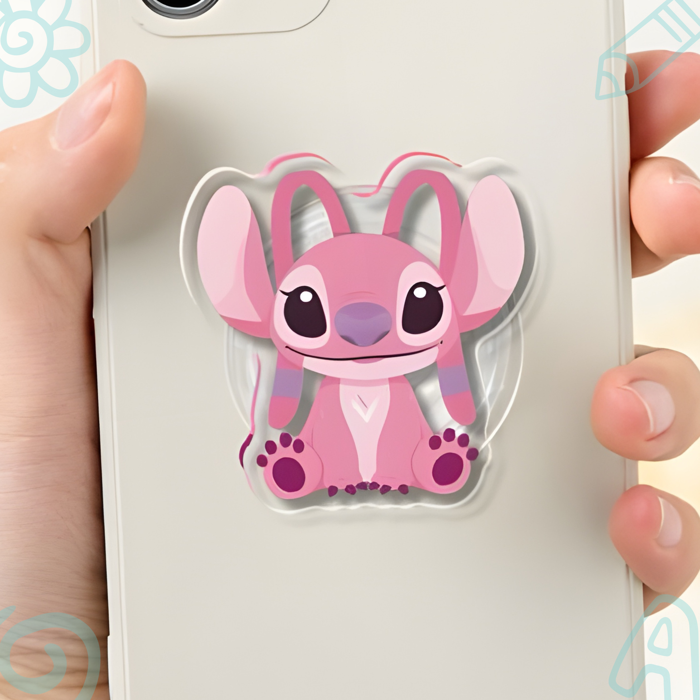Angel Lilo & Stitch Airbag Phone Holder