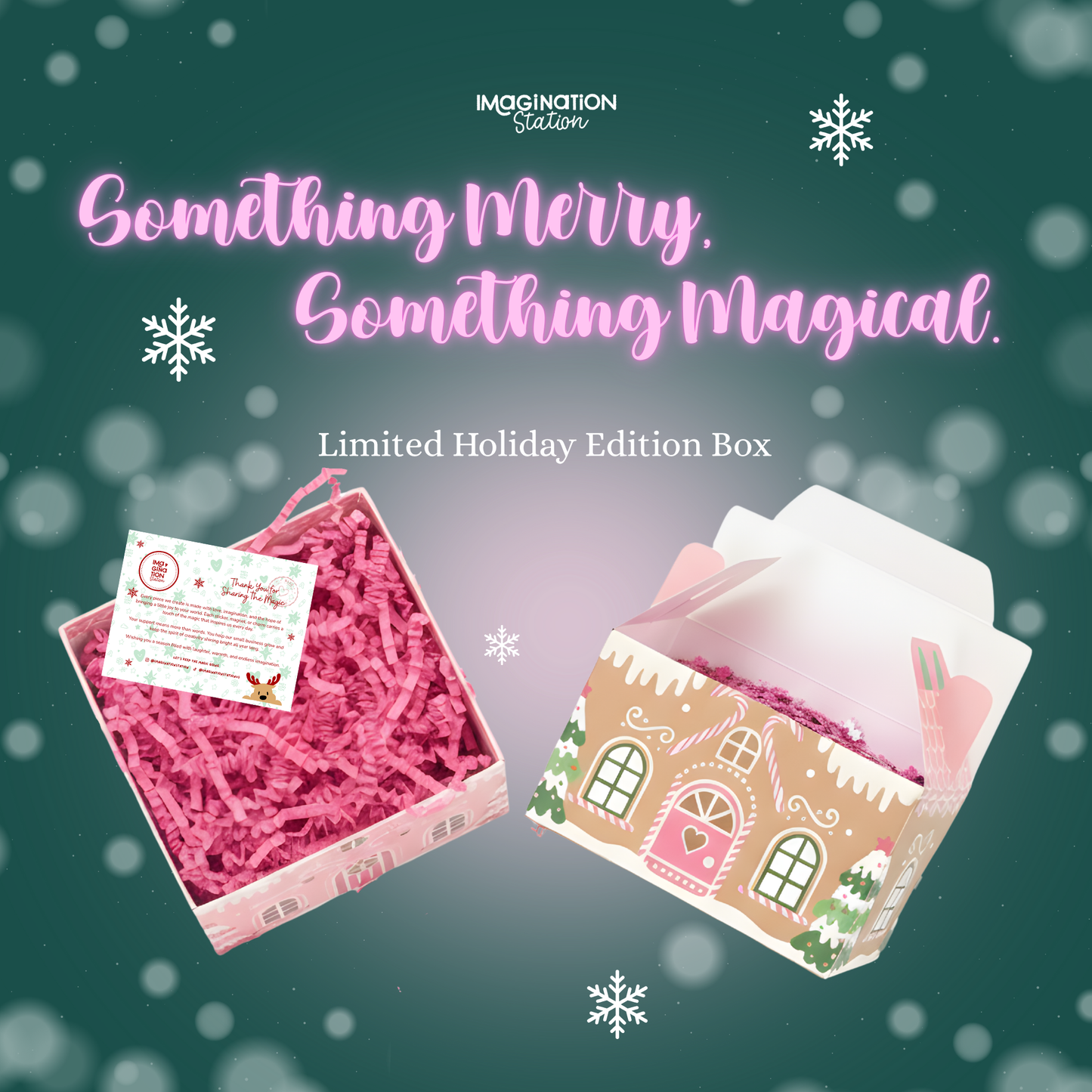 Magical Christmas Box | Something Merry Holiday Gift | Limited Edition Christmas Collection