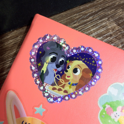 Lady and the Tramp Self-Care Set – Wildflower Body Wash, Lotion & Glitter Sticker