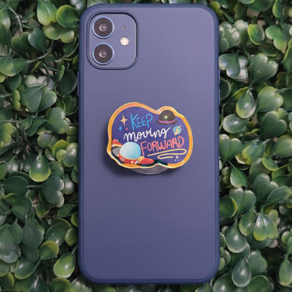 Keep Moving Forward - Meet the Robinsons Holographic Phone Holder