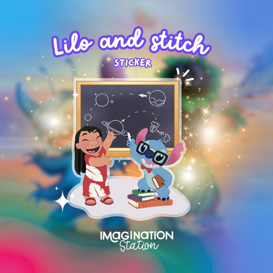 Stitch Teacher Sticker – School Fun with a Touch of Disney Magic!