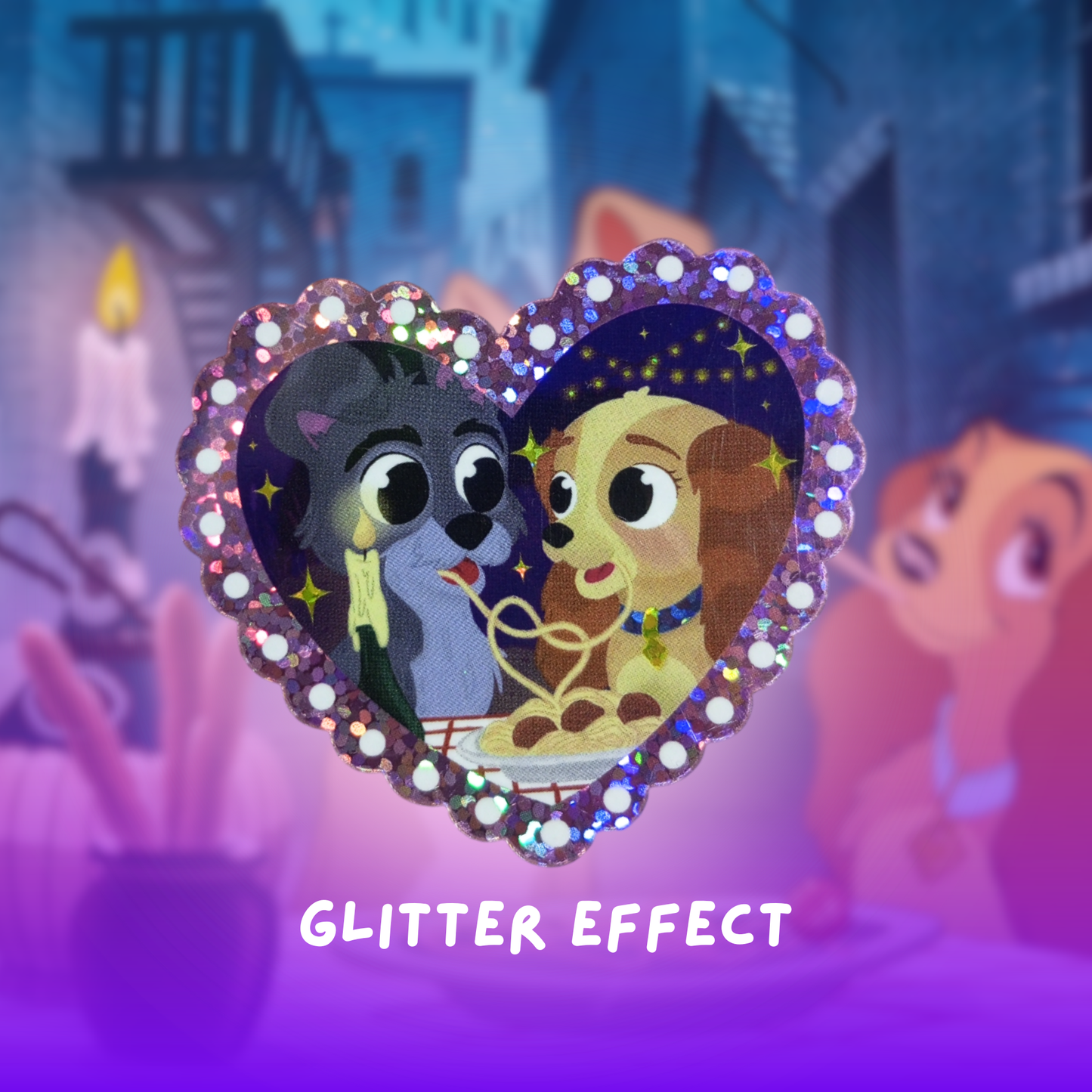 Lady and the Tramp Self-Care Set – Wildflower Body Wash, Lotion & Glitter Sticker