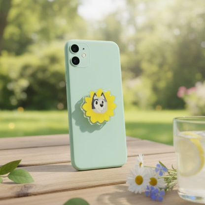 Muffin Sunflower Spring - Custom Acrylic Airbag Phone Holder