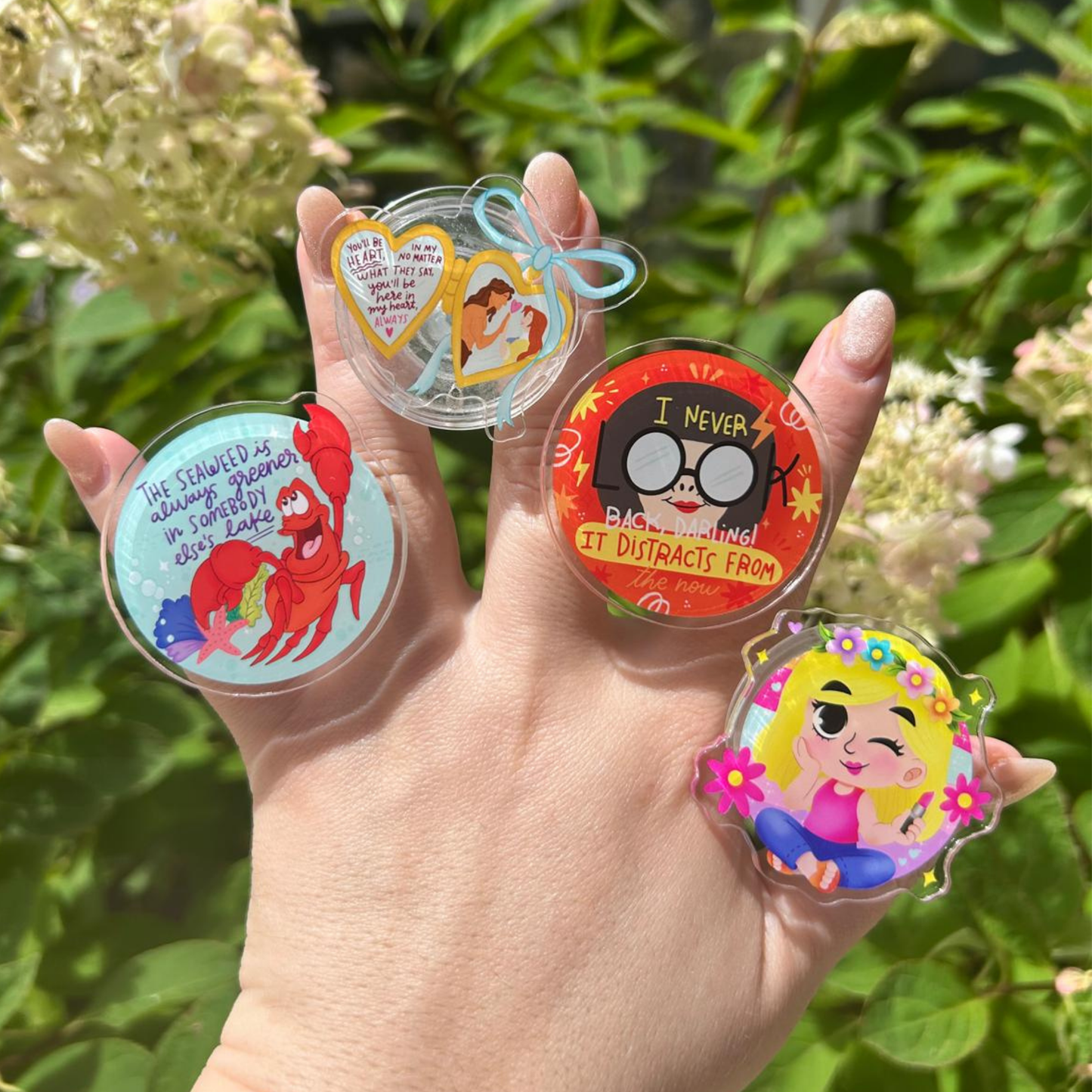 Sebastian The Little Mermaid Costume Airbag PopSocket - Disney Crab Phone Grip