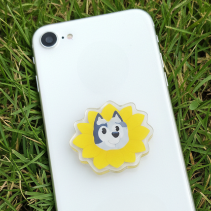 Muffin Sunflower Spring - Custom Acrylic Airbag Phone Holder