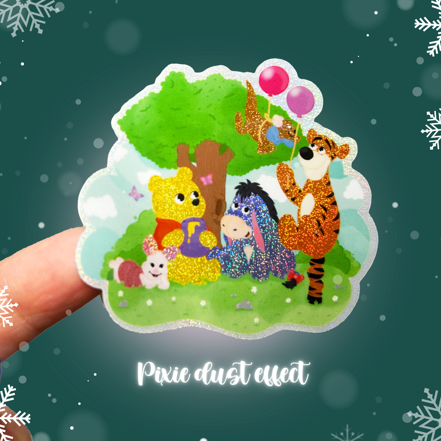 Winnie the Pooh Holiday Bundle - Mad Beauty Hand Cream Set + Sticker