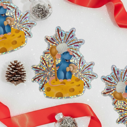 Ratatouille Remy Inspired- Glitter Glossy Effect