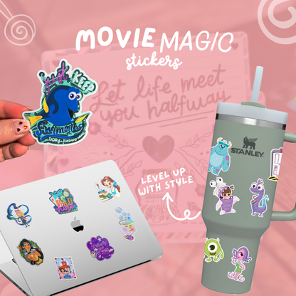 Inspirational Quote Sticker - Waterproof Prismatic Glossy Effect