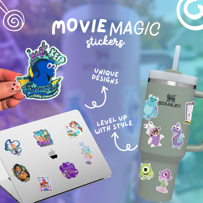 Bob and Friends Under the Sea - Waterproof Glossy Holographic Effect