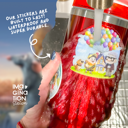 Ratatouille Remy Inspired- Glitter Glossy Effect