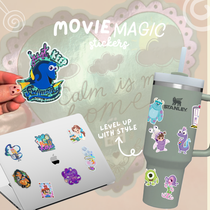 Custom Motivational Quote Sticker - Waterproof Mirror Glossy Effect