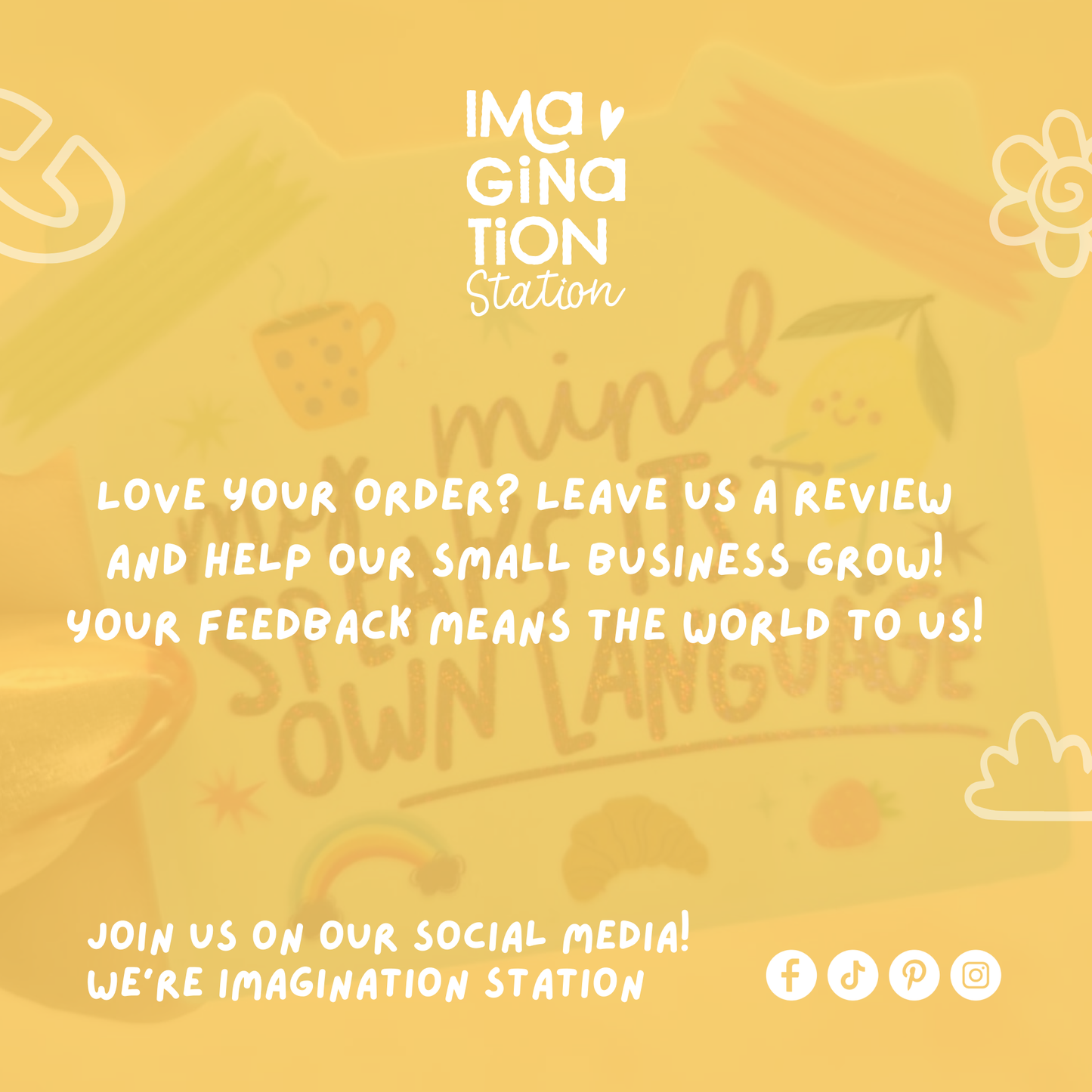 Cute Inspirational Quote Sticker - Waterproof Pixie Dust Glossy Effect