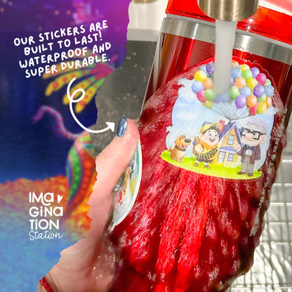 Dante from Coco Holographic Sticker – Alebrije Magic with Sparkle!