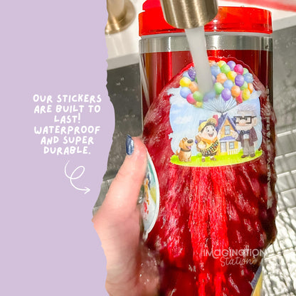 Best Teacher Sticker, Snoopy Teacher Decal, Prismatic Glossy Vinyl, Waterproof Teacher Appreciation Sticker