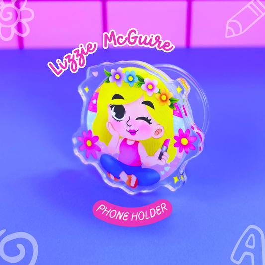 Lizzie McGuire Costume Airbag PopSocket - Disney Channel Y2K Phone Grip