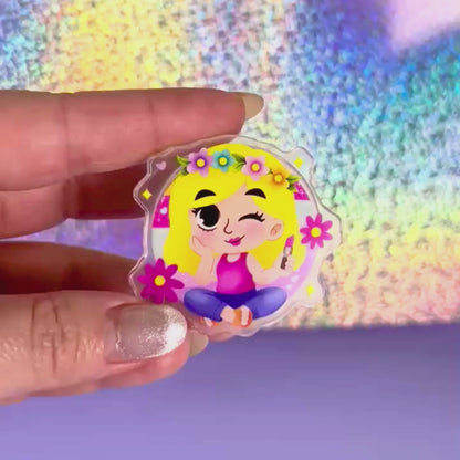 Lizzie McGuire Costume Airbag PopSocket - Disney Channel Y2K Phone Grip