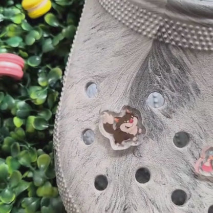 Glass Slipper Shoe Charm - Acrylic Clear Material