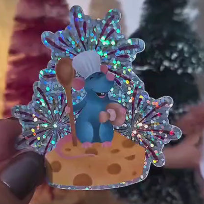 Ratatouille Remy Inspired- Glitter Glossy Effect