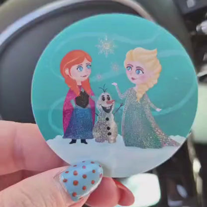 Frozen Waterproof Sticker - Pixie Dust Glossy Effect