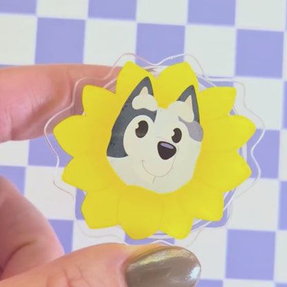 Muffin Sunflower Spring - Custom Acrylic Airbag Phone Holder