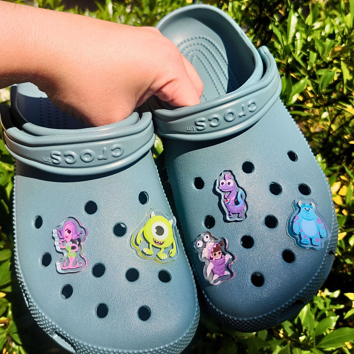 Monsters Inc Acrylic Shoe Charms - Costume Accessories for Clogs