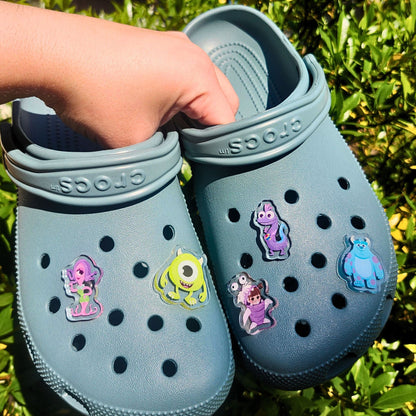 Monsters Inc Acrylic Shoe Charms - Costume Accessories for Clogs