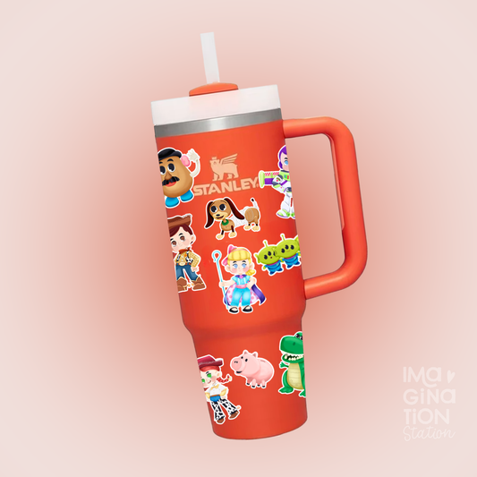 Toy Story 40oz Tumbler + Waterproof Vinyl Sticker